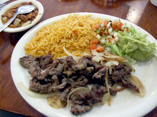 Beef Fajita Plate at Garcia's In Kyle, Texas by seanclaes