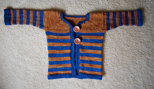 Baby Evans' sweater