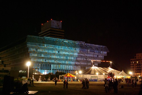 Cergy Préfecture by night