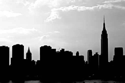 new york skyline silhouette. Skyline Silhouette