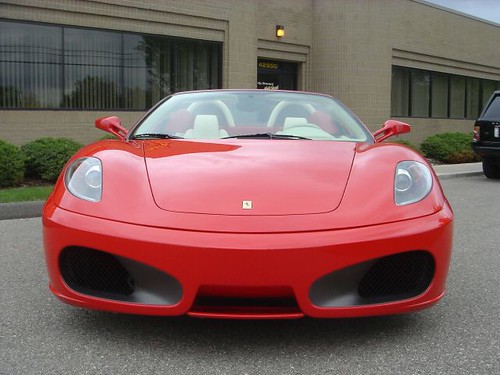 2006 Red Ferrari F430 Spider 
