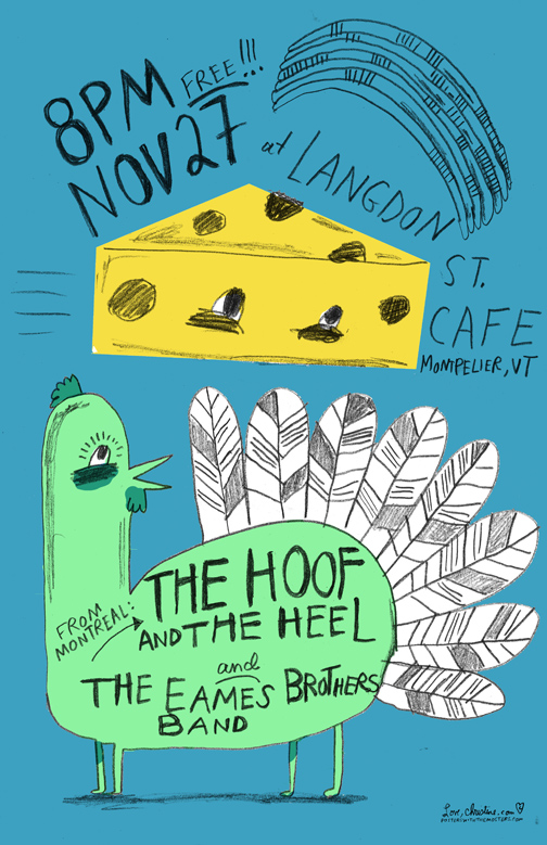 THE HOOF AND THE HEEL POSTER