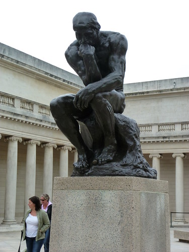 Rodin's Thinker at Legion of Honor