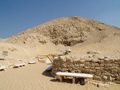 Smaller pyramid at Sakkara