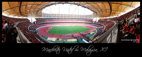 Panoramic View : Man. Utd vs. Malaysia XI (by Sir Mart Outdoorgraphy™)