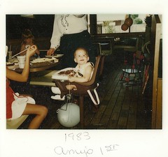 Amy 1st Birthday - August 1983