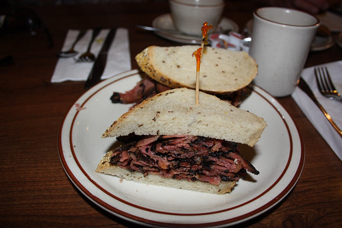 Pastrami on Rye at Canter's Delil