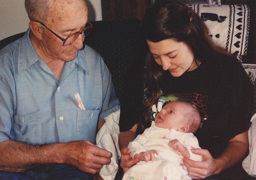 Granddaddy Campbell, Alice, and Ian