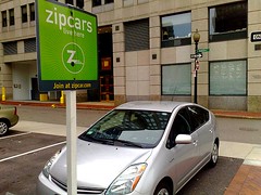 carsharing programs make it easier to forego auto ownership (by: Peter Rukavina, creative commons license)