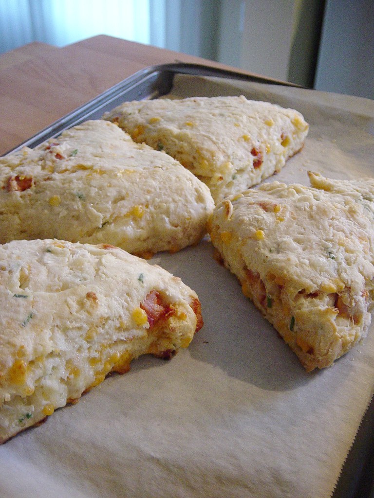 Chorizo Cheese Biscuits with Lime Chicken