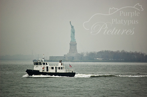 Statue of Liberty far