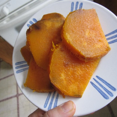 Cold Sweet Potatoes