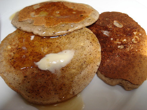 Gluten-free vegan buckwheat pancakes