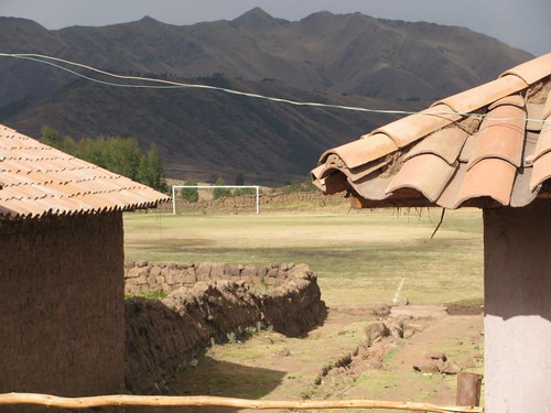 andean village football pitch