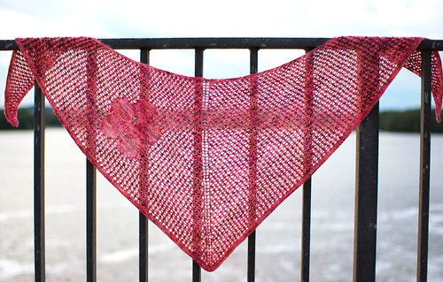 Hibiscus shawl