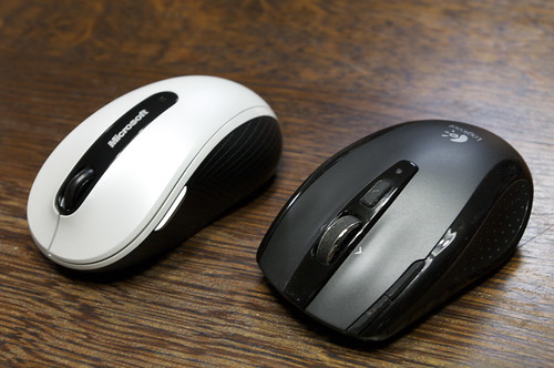 Microsoft Wireless Mobile Mouse 4000 and VX Nano Cordless Laser Mouse for Notebooks
