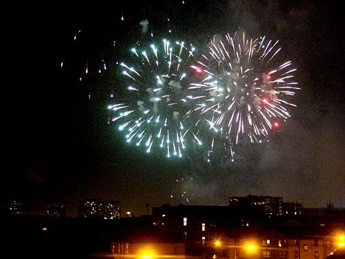 Glasgow Green fireworks