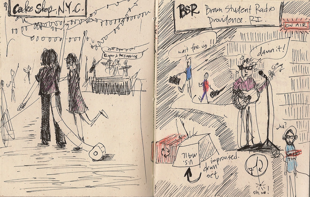 Tour Doodle: New York City - Cake Shop and Providence, RI - BSR (Brown Student Radio)