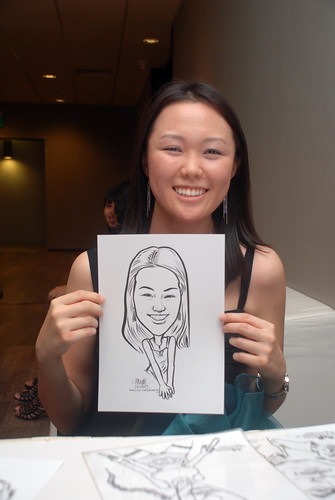 Caricature live sketching for Lonza - 21