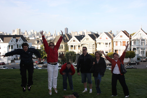 Jumping Ladies (and Mat) of San Francisco