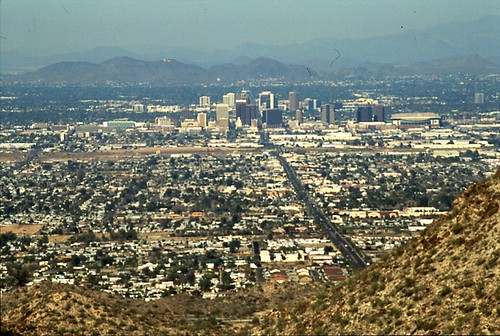 Phoenix viewed from South Mountain Park