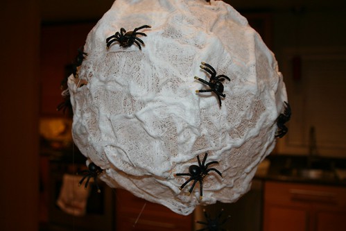 Creepy spider's nest!!!