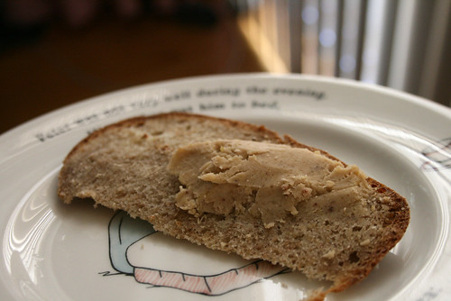 Rye Bread with chestnut paste 