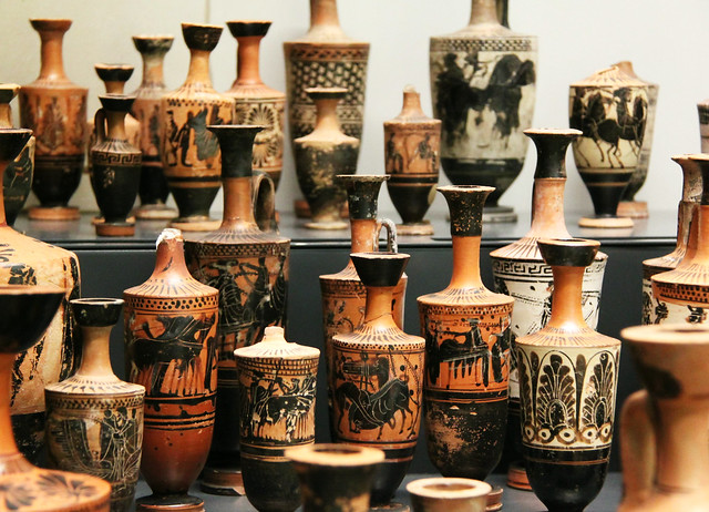 Greek red-figure vases
