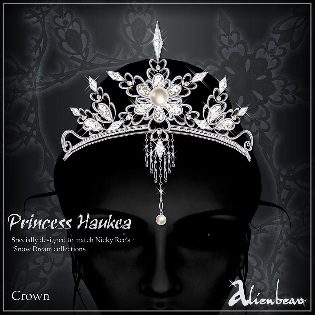 Princess Haukea crown white