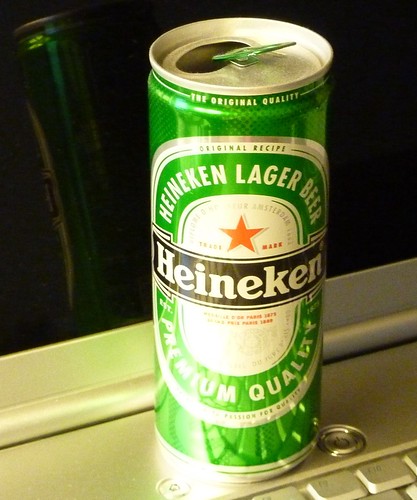 Canette bière Heineken