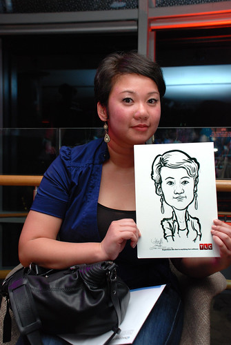 Caricature live sketching for TLC - 32