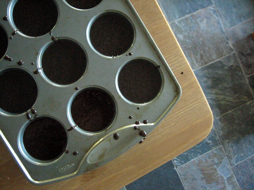 buttermilk chocolate cupcakes IV