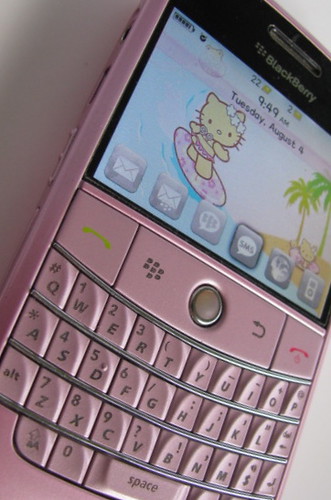 Pink BlackBerry Bold 9000