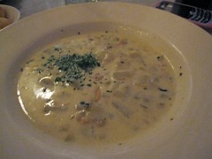 neptune oyster - clam chowder