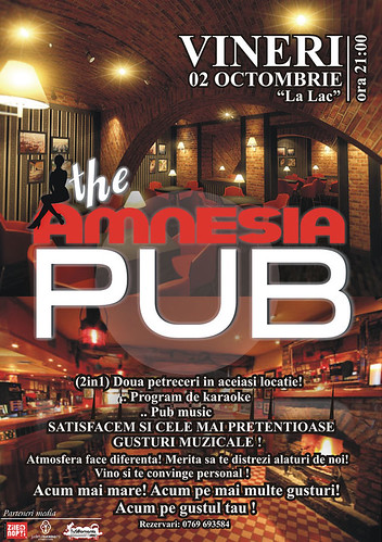 2 Octombrie 2009 » Amnesia Pub Rădăuţi