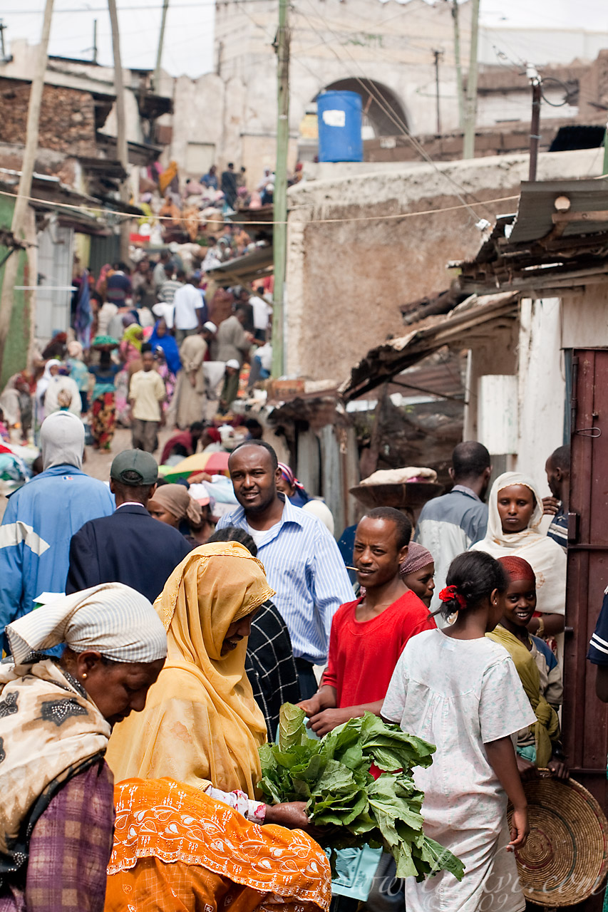 Street Market, Harar, Ethiopia, 2009