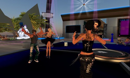 le diams club party in second life