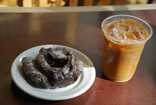 donut and coffee, seattle style