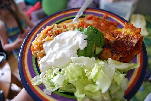 Chicken enchilada