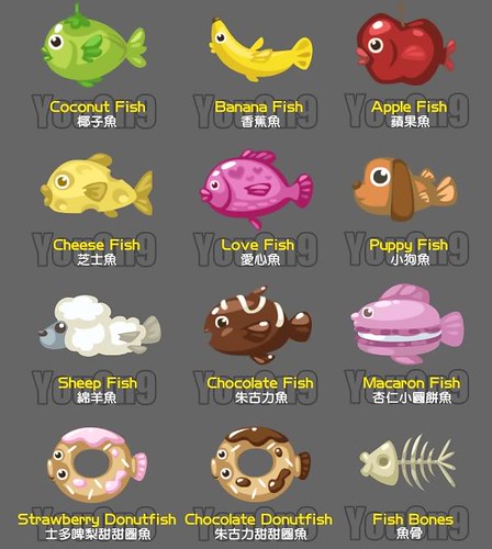 pet society fishes