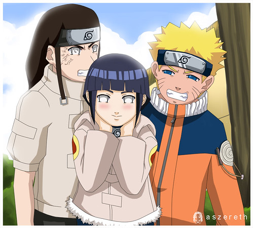  of Naruto, Sasuke and Sakura, headed by their leader, Kakashi Hatake.