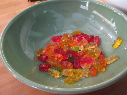 Gummy bears (2) from the bistro - free