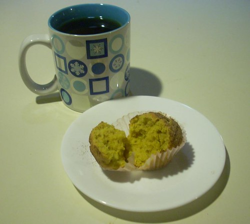 Pumpkin Muffin and Tea