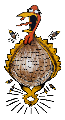 turkey testicle mascot