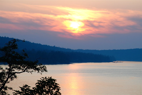 Sunset, Gabriola Island, BC