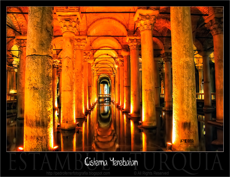 Cisterna de la Basílica (Yerebatan Sarayi) - Estambul