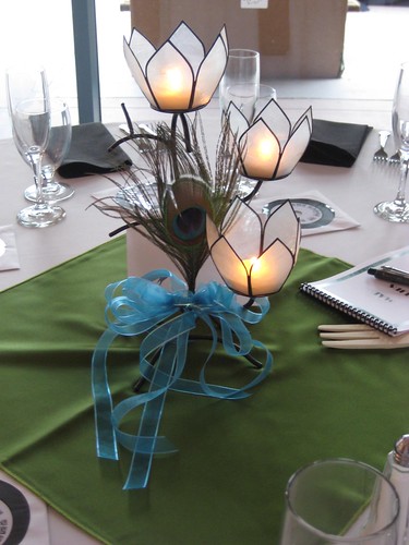 Using nature to provide inspiration and the materials for your centerpieces