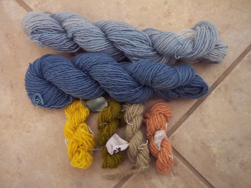 natural dyeing 1st trial