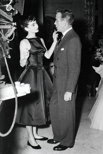 Audrey Hepburn and Humphrey Bogart Sabrina 1953 a photo on Flickriver