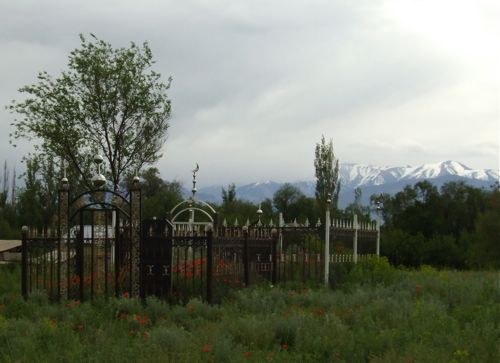 kazakh cemetery